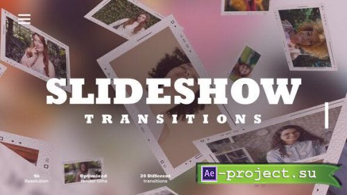 Videohive - Slideshow Transitions - 52907783 - Project for After Effects