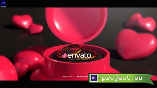 Videohive - Wedding Ring Logo - 52828138 - Premiere Pro Templates