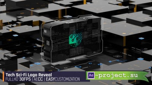 Videohive - Tech Sci-fi Logo Reveal - 52582778 - Project for After Effects