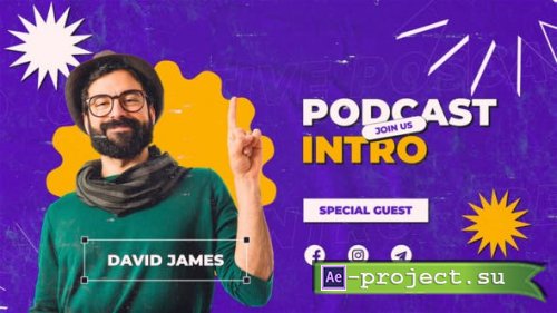 Videohive - Podcast Paper Opener - 52875457 - Project for After Effects