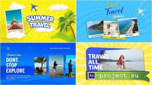 Videohive - Summer Travel - 52939051 - Project for After Effects