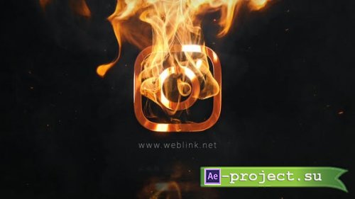 Videohive - Fire Explosion Logo - 52929277 - Project for After Effects