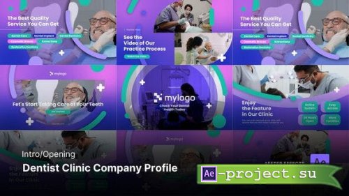 Videohive - Intro/Opening Video - Dentist Clinic Company Profile After Effects Template - 52569759