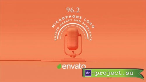 Videohive - Microphone Logo V 0.2 - 52972926 - Project for After Effects