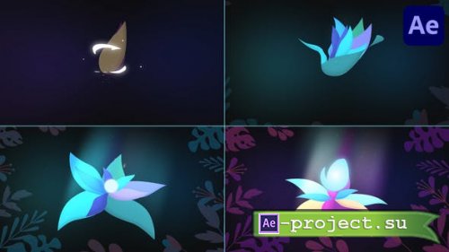 Videohive - Magic Flower Logo for After Effects - 52976715 - Project for After Effects