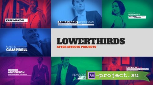 Videohive - LowerThirds - 52970594 - Project for After Effects