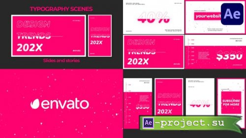 Videohive - Dynamic Typography Scenes for After Effects - 52996344 - Project for After Effects