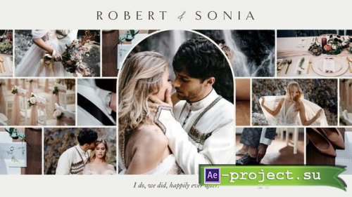 Videohive - Wedding Photo Slideshow & Collage Template - 52922053 - Project for After Effects