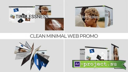 Videohive - Clean Minimal Web Promo - 52990772 - Project for After Effects