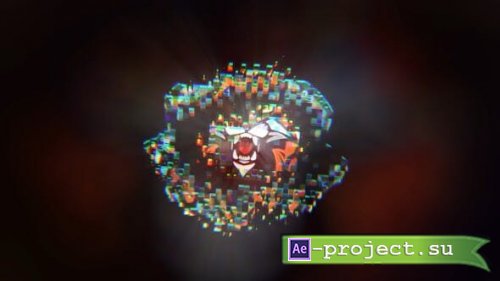 Videohive - Pixel Scan Logo Reveal - 53023655 - Project for After Effects