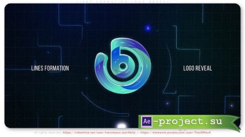 Videohive - Lines Formation Logo Reveal - 53022301 - Project for After Effects