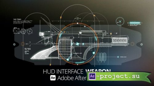 Videohive - HUD Interface Weapon Ae - 53016879 - Project for After Effects