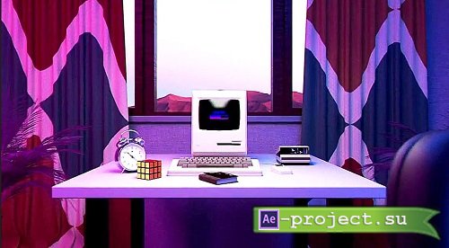 Retro 80's PC Intro 1763486 - Project for After Effects