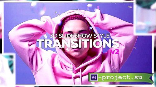 3D Slideshow Style Transitions V2 1108240 - Premiere Pro Presets
