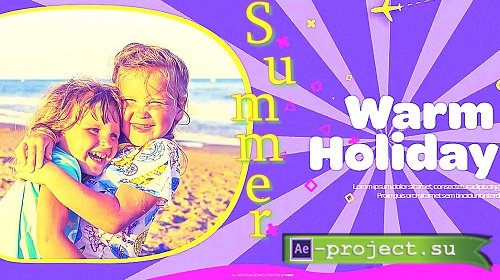 Colorful Summer Intro 2662283 - NEW Project for After Effects