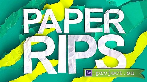 Paper Letters And Rips Mega Pack 2686506 - NEW Motion Graphics