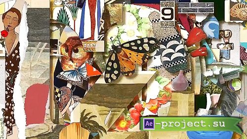 Collage Alphabet 1814676 - Project for After Effects