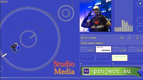 Studio Media Holder 1386092 - Project for After Effects