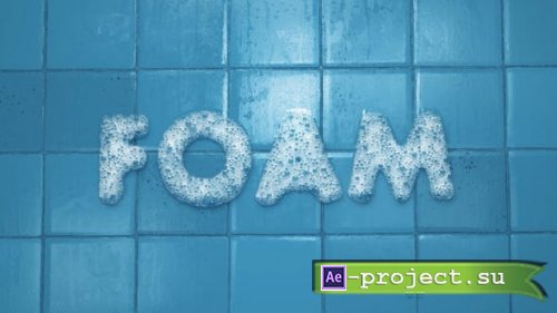 Videohive - Bubbly Foam Titles - 53034018 - Project for After Effects