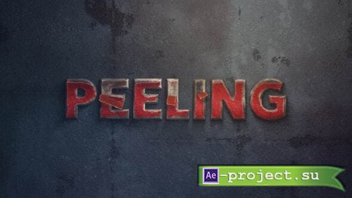 Videohive - Peeling Paint And Metal Titles - 53033521 - Project for After Effects