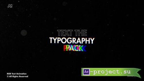 Videohive - RGB Text Animation | After Effects - 53037331 - Project for After Effects