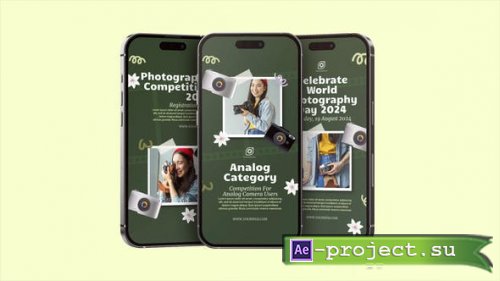 Videohive - World Photography Day Instagram Stories - 53098716 - Project for After Effects