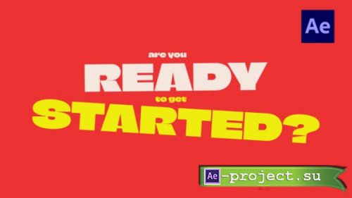 Videohive - Colorful Simple Text Transition / Ae - 53079411 - Project for After Effects