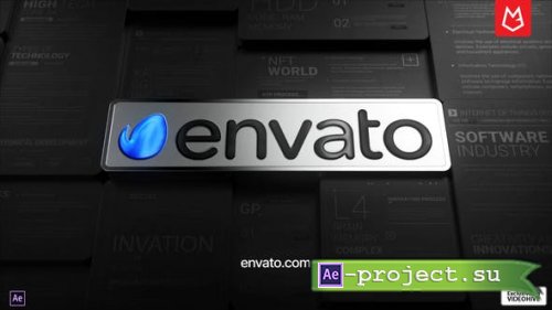 Videohive - High Tech Logo Reveal 3D Animation - 53058645 - Project for After Effects