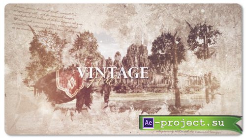 Videohive - Vintage History - 53102250 - Project for After Effects