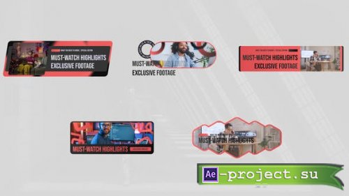 Videohive - Social Media | Lower Thirds Pack - 53079488 - Project for After Effects