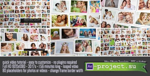 Videohive - Photo Video Media Wall - 6483087 - Project for After Effects
