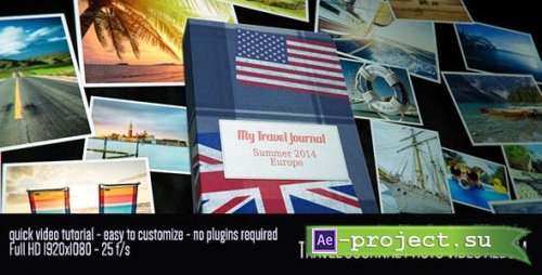 Videohive - Travel Journal Photo Video Album - 8714067 - Project for After Effects