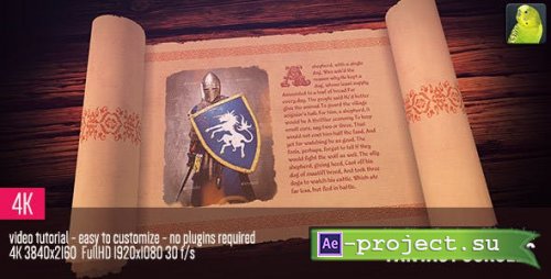 Videohive - Fantasy Scrolls - 15455711 - Project for After Effects
