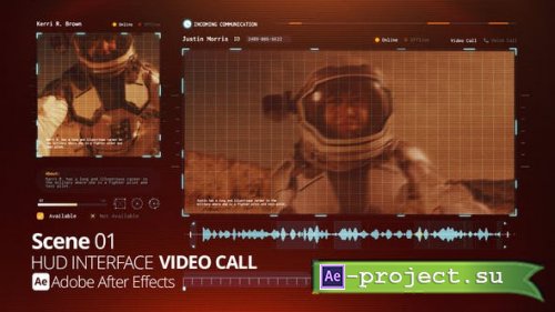 Videohive - HUD Interface Video Call 01 Ae - 53121272 - Project for After Effects