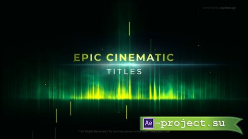 Videohive - Epic Cinematic Titles - 52907915 - Project for After Effects