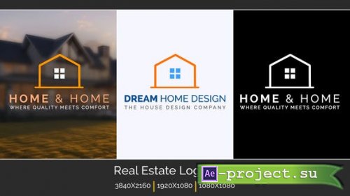 Videohive - Real Estate Logo Intro - 53137399 - Project for After Effects