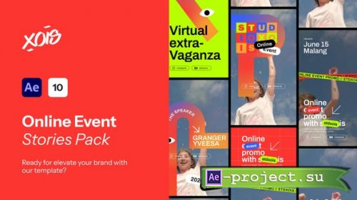 Videohive - Online Event Promo Stories Pack - 53121923 - Project for After Effects