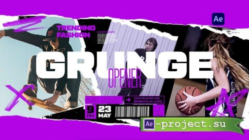 Videohive - Grunge Opener - 53118581 - Project for After Effects