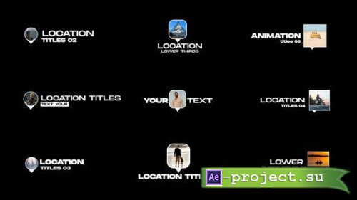 Videohive - Location Titles with Photos | AE - 52044294 - Project for After Effects