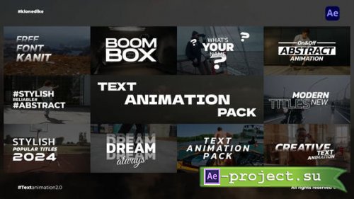 Videohive - Text Animation 2.0 | AE - 52733592 - Project for After Effects