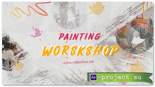 Videohive - Painting Workshop Slideshow - 53164652 - Project for After Effects