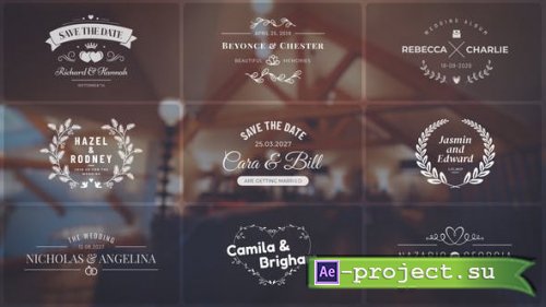 Videohive - Wedding Titles - 53052168 - Project for After Effects