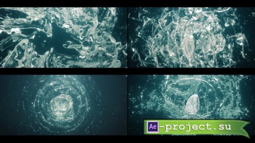 Videohive - Water Swirl Aqua Vortex Splash Logo - 52638893 - Project for After Effects