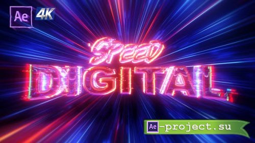 Videohive - Speed Digital Intro Logo - 53057772 - Project for After Effects