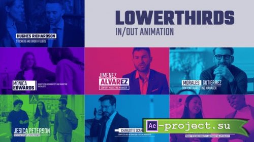 Videohive - LowerThirds - 53122734 - Project for After Effects