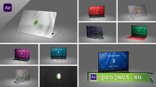 Videohive - Laptop Mockup - 46147889 - Project for After Effects