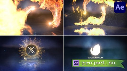 Videohive - Fire Dance Logo for After Effects - 53178615 - Project for After Effects
