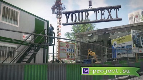 Videohive - The Construction Trailer - 22543172 - Project for After Effects