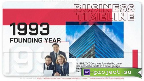 Videohive - Business Timeline Presentation - 53254038 - Project for After Effects