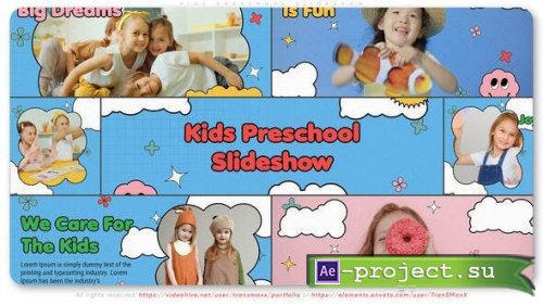 Videohive - Kids Preschool Slideshow - 53256640 - Project for After Effects